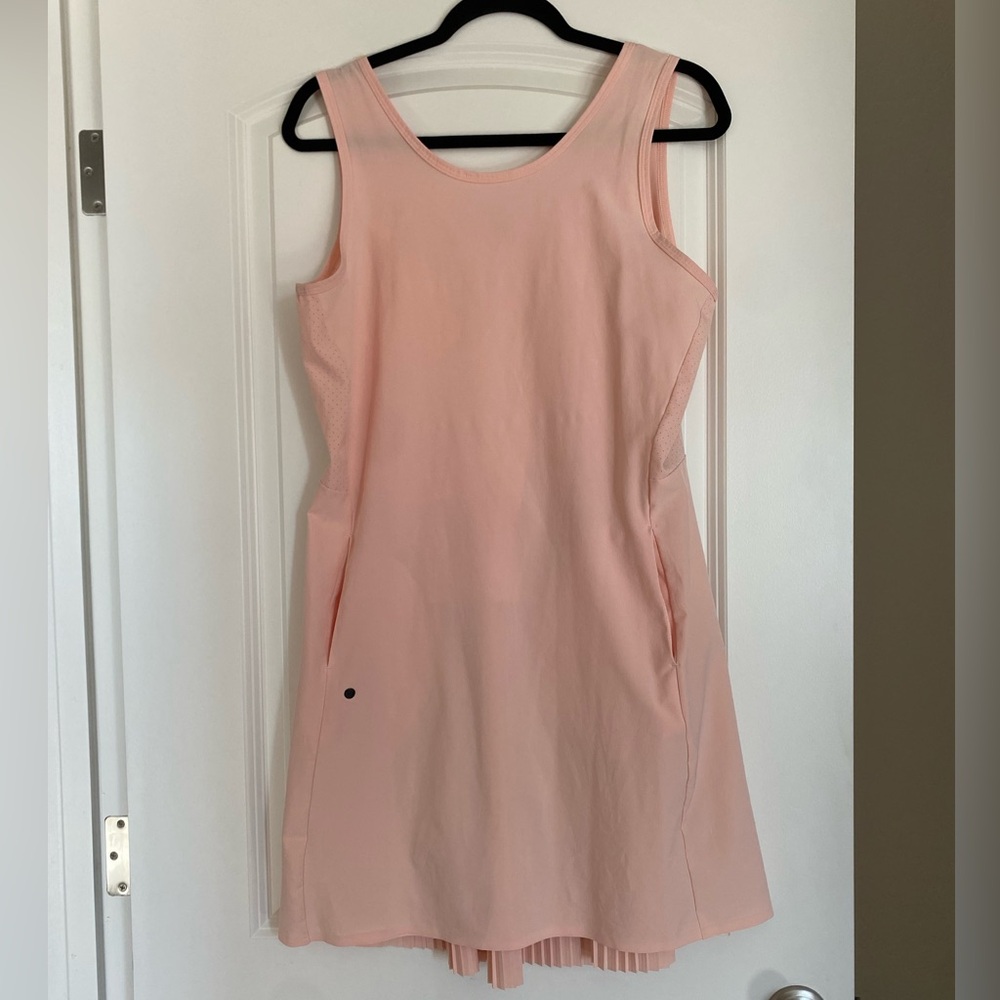 Women’s Sleeveless Pink Athletic Dress